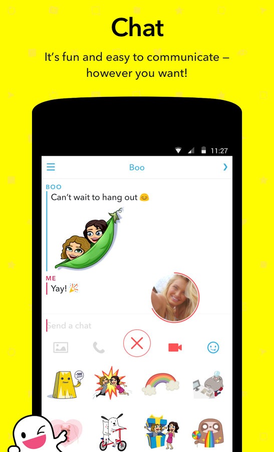 Screenshot: دانلود اسنپ چت Snapchat 12.37.0.29 برای اندروید + آیفون