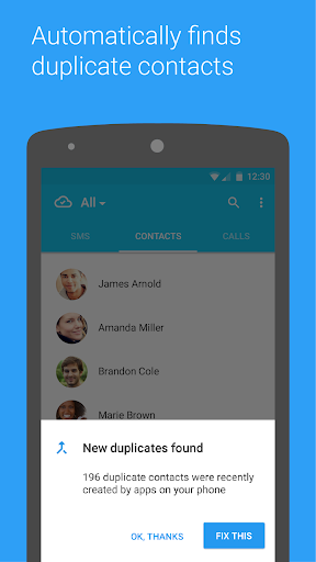 Screenshot: دانلود Contacts Plus 6.35.2 نرم افزار تماس و شماره گیر اندروید