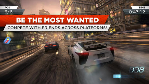 Screenshot: دانلود Need for Speed Most Wanted 1.3.128 نید فور اسپید ماست وانتد برای اندروید