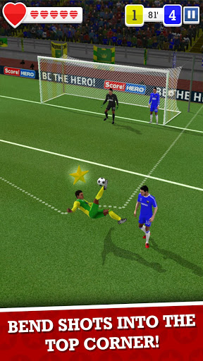 Screenshot: دانلود Score! Hero 2.75 بازی فوتبال امتیاز قهرمانی برای اندروید
