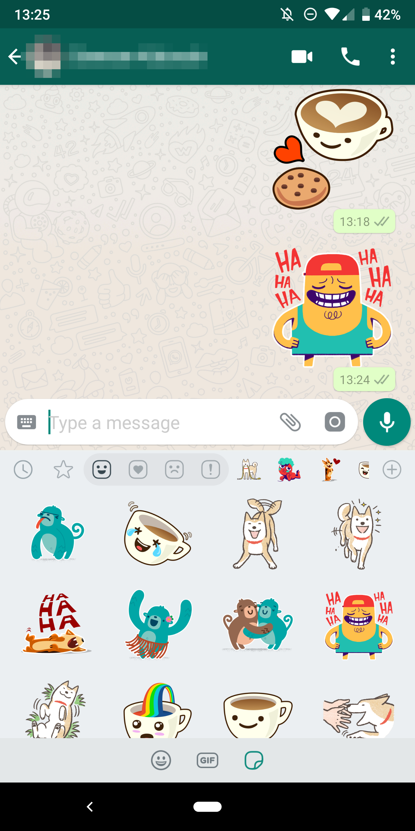 Screenshot: معرفی و دانلود WhatsApp Stickers استیکر واتس اپ
