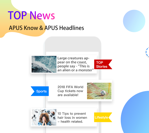 Screenshot: دانلود لانچر سریع آپوس APUS Launcher 3.13.0 برای اندروید