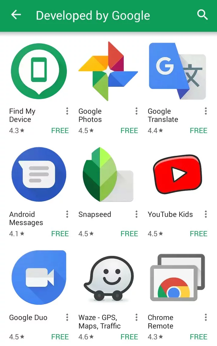 Screenshot: دانلود گوگل پلی استور Google Play Store 37.5.24 برای اندروید