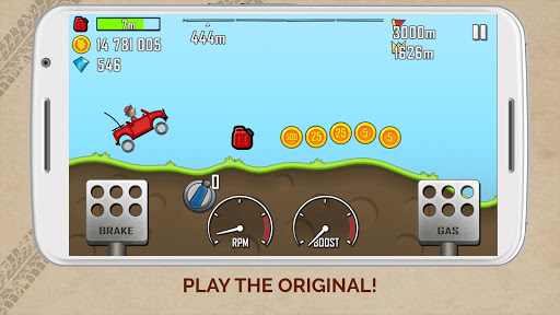Screenshot: دانلود Hill Climb Racing 1.58.0 بازی مهیج ماشین سواری برای اندروید و iOS