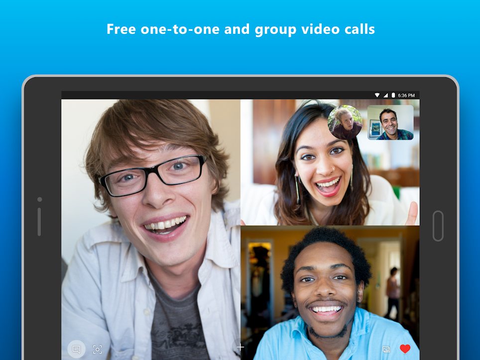 Screenshot: دانلود اسکایپ 8.98.76.206 Skype برای اندروید + آیفون