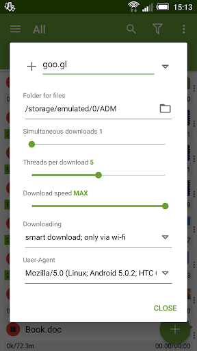 Screenshot: دانلود برنامه مدیریت دانلود Advanced Download Manager 14.0.22 برای اندروید