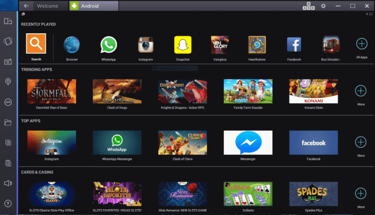 Screenshot: دانلود بلواستکس BlueStacks 5.22.252.1006 شبیه ساز اندروید برای ویندوز