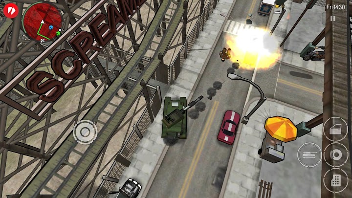 Screenshot: دانلود بازی جی تی ای جنگ‌ محله‌ چینی‌ها GTA: Chinatown Wars 1.04 اندروید