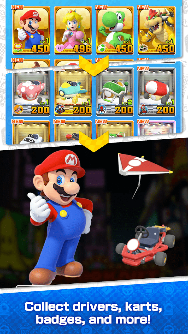 Screenshot: دانلود بازی ماریو کارت تور Mario Kart Tour 3.4.1 برای اندروید و آیفون