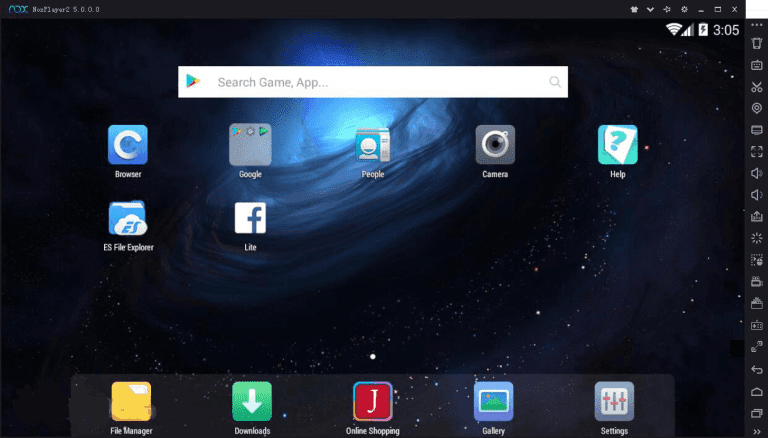 Screenshot: دانلود نوکس پلیر NoxPlayer 7.0.6.2 برنامه شبیه ساز اندروید برای ویندوز