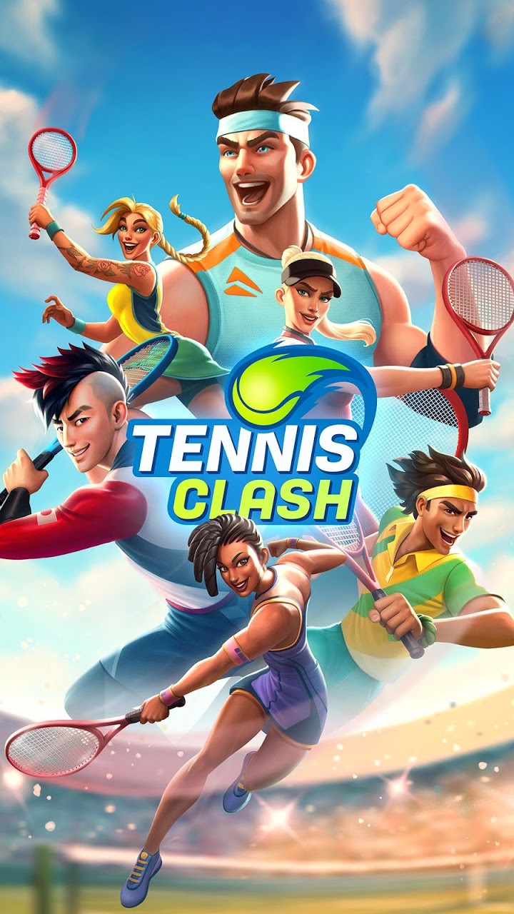 Screenshot: دانلود بازی تنیس کلش Tennis Clash: 3D Sports 4.16.0 اندروید و آیفون