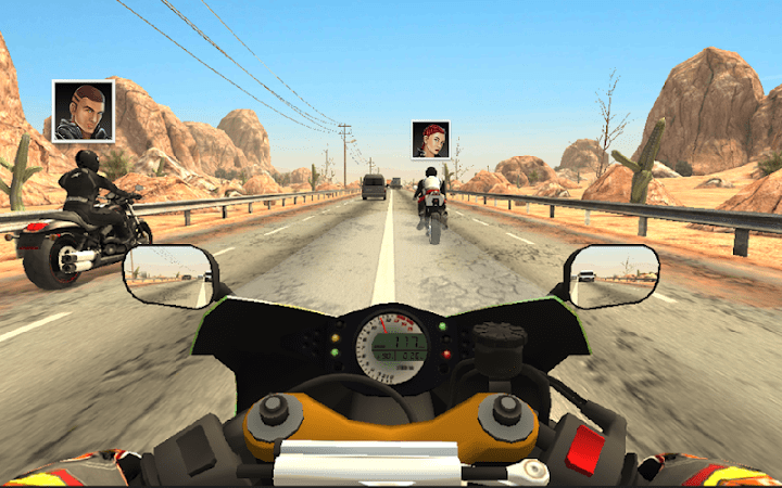 Screenshot: دانلود بازی ریسینگ فور موتور Racing Fever: Moto 1.98 اندروید و آیفون