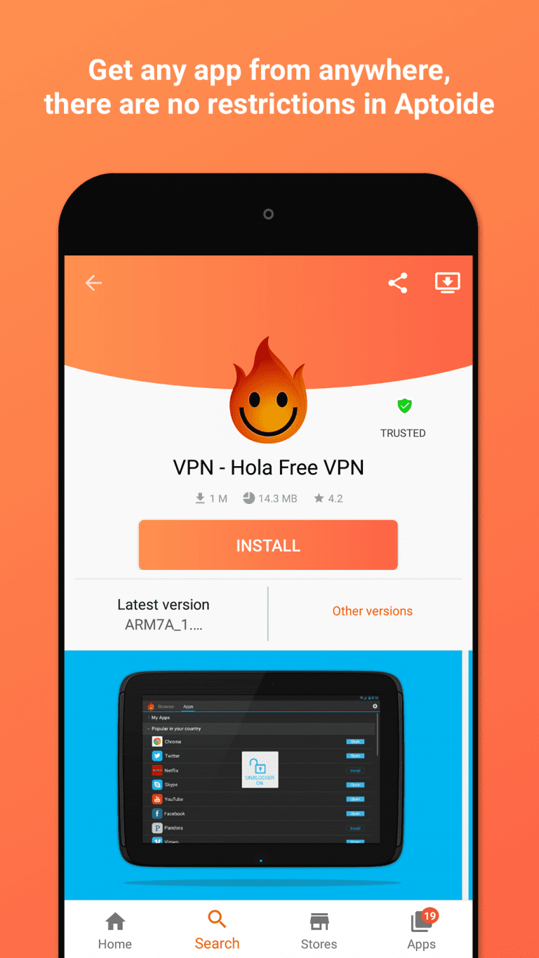 Screenshot: دانلود اپتوید Aptoide 10.0.0 برنامه مارکت خارجی اپتوید برای اندروید