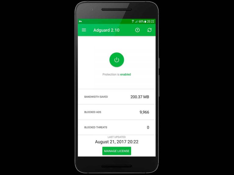 Screenshot: دانلود ادگارد Adguard 4.15.0 برنامه مسدود سازی تبلیغات اینترنتی برای اندروید