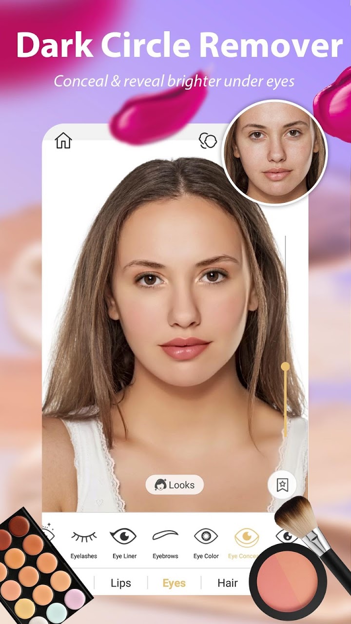 Screenshot: دانلود Perfect365 9.41.15 برنامه روتوش و آرایش چهره برای اندروید + آیفون