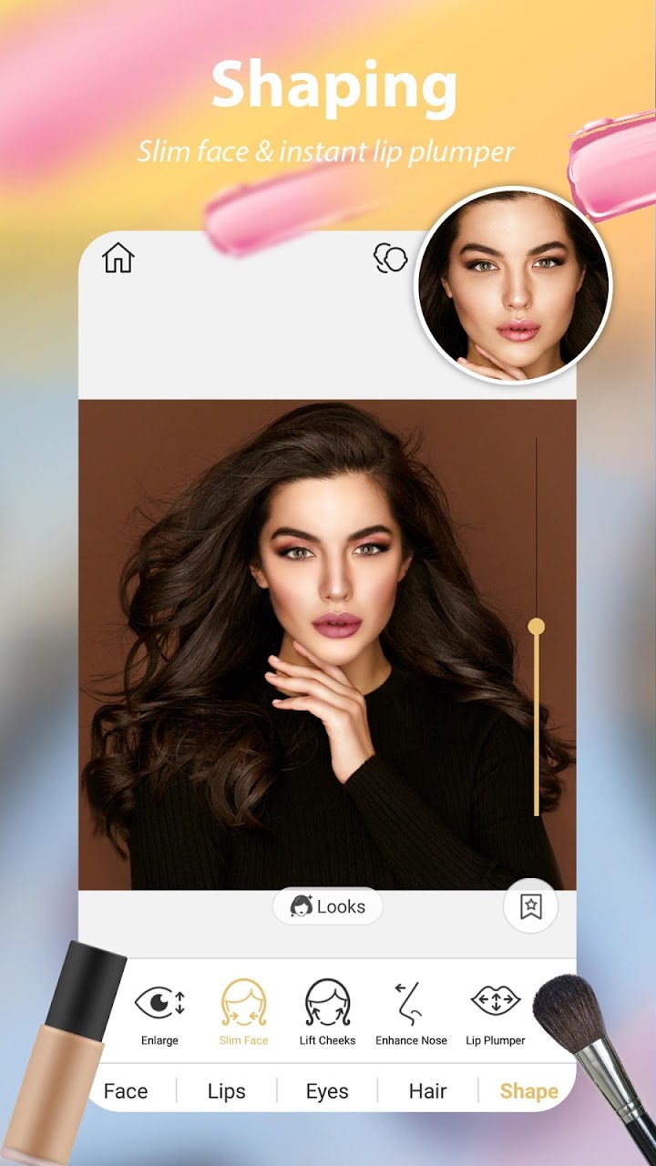 Screenshot: دانلود Perfect365 9.41.15 برنامه روتوش و آرایش چهره برای اندروید + آیفون