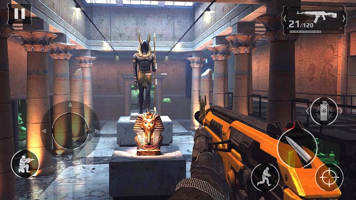 Screenshot: دانلود بازی مدرن کامبت 5 Modern Combat 5 eSports FPS 5.9.1a برای اندروید و آیفون