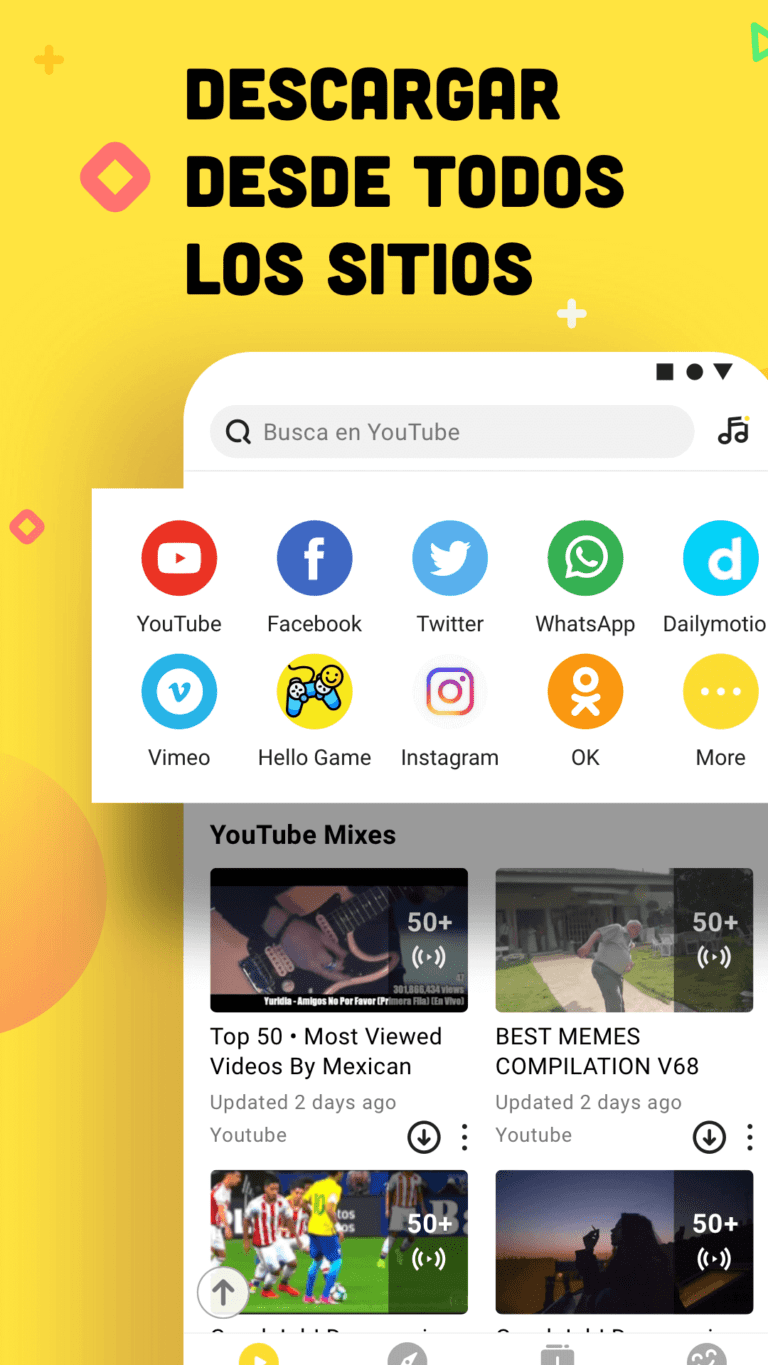 Screenshot: دانلود اسنپ تیوب Snaptube 7.64.1.76402001 دانلود از یوتیوب در اندروید